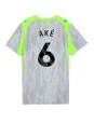 Billige Manchester City Nathan Ake #6 Tredjedrakt Dame 2025-26 Kortermet